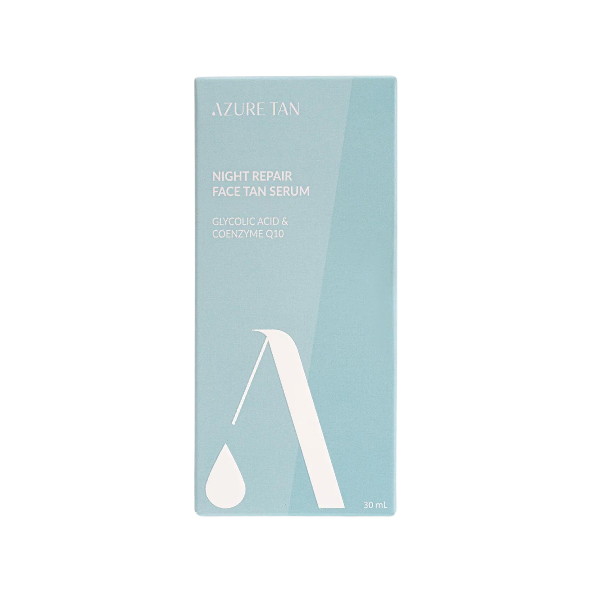 Azure Tan Night Reapir - naprawcze serum samoopalające do twarzy