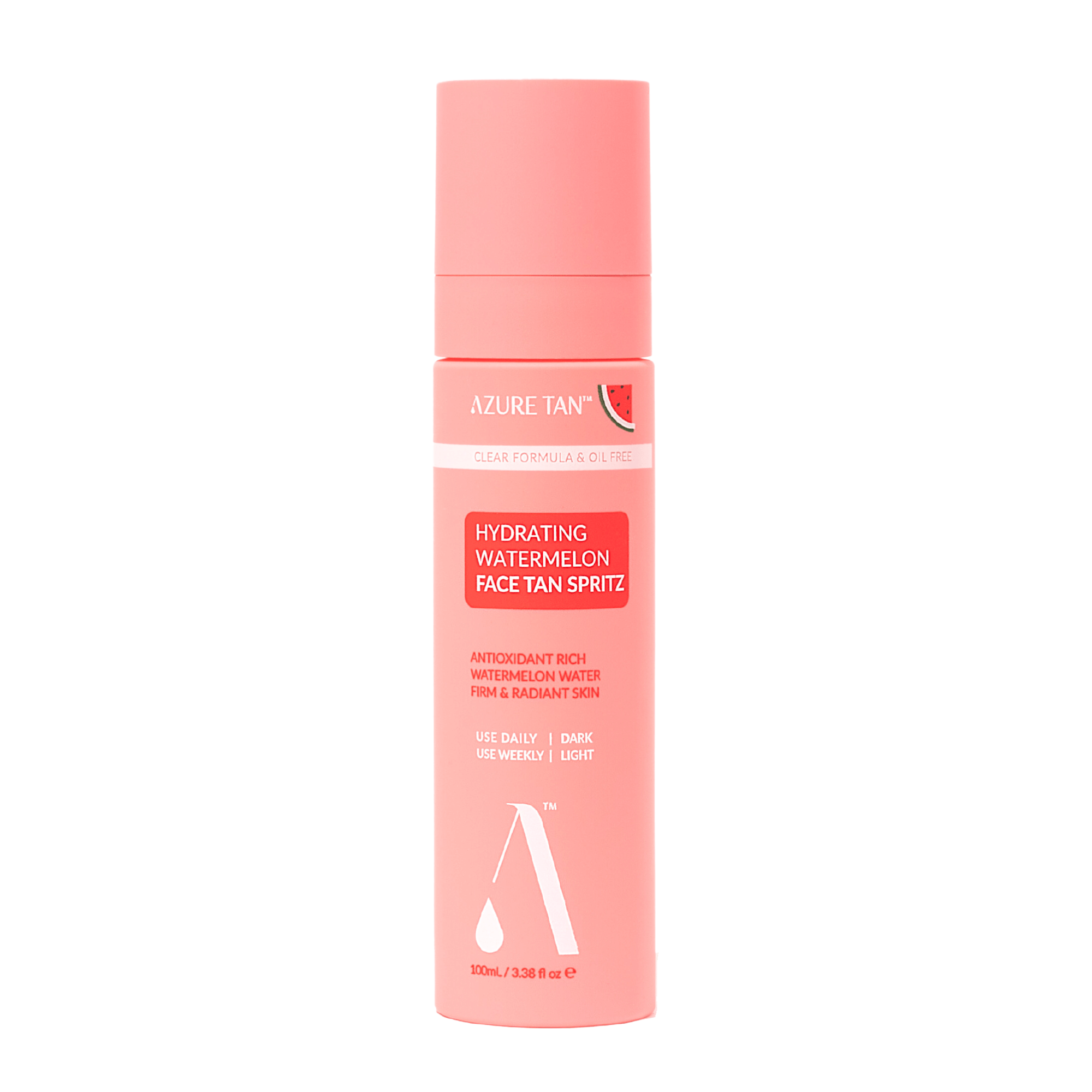 Azure Tan Hydrating Watermelon Face Tan Spritz opalająca mgiełka do twarzy